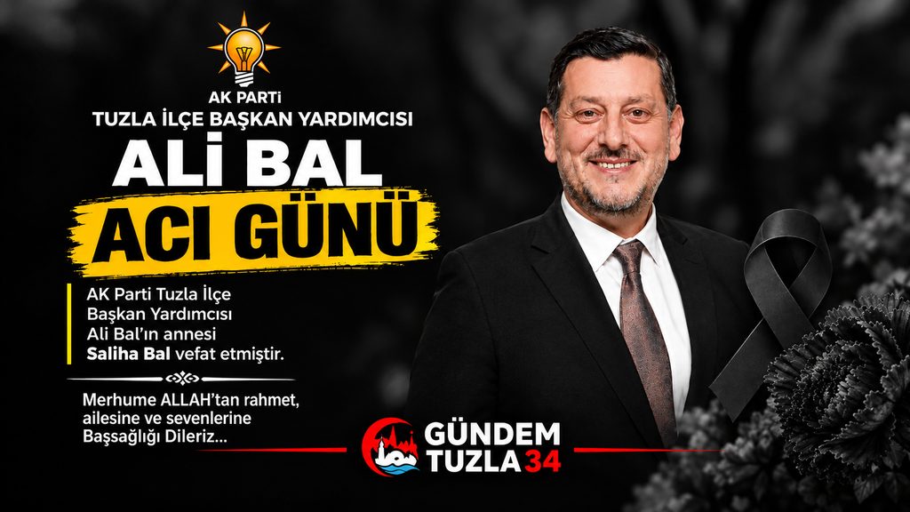 Ali Bal İçin Taziye İlanı-