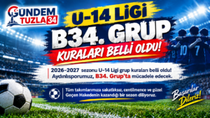 U-14 Ligi B34. Grup Kuraları